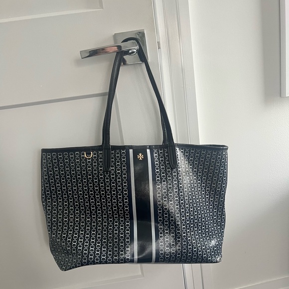 Black Tory Burch Gemini Link Bag - Picture 1 of 6